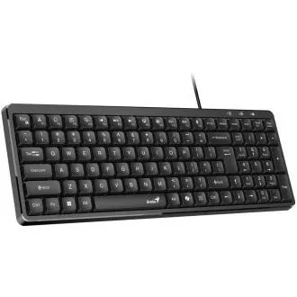 Genius LuxeMate 120, Klávesnice, drátová, CZ+SK layout, retro klávesy, Copilot AI, numerická část, USB, černá Genius LuxeMate 120, Klávesnice, drátová, CZ+SK layout, retro klávesy, Copilot AI, numerická část, USB, černá