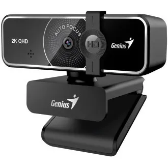 Genius FaceCam 3000AF,Webkamera, 4Mpx, 2560×1440, 60fps, autofocus, mikrofon, krytka soukromí, stojan, USB, USB-C, černá Genius FaceCam 3000AF,Webkamera, 4Mpx, 2560×1440, 60fps, autofocus, mikrofon, krytka soukromí, stojan, USB, USB-C, černá