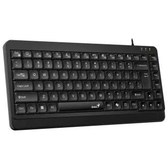 Genius LuxeMate 109, Klávesnice, drátová, CZ+SK layout, retro klávesy, Copilot AI, bez numerické části, USB, černá