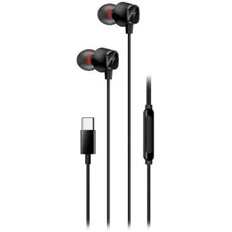 Genius HS-M368,Headset, drátový, do uší, mikrofon, ovládání hlasitosti, USB-C, černý Genius HS-M368,Headset, drátový, do uší, mikrofon, ovládání hlasitosti, USB-C, černý