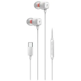 Genius HS-M368,Headset, drátový, do uší, mikrofon, ovládání hlasitosti, USB-C, bílá Genius HS-M368,Headset, drátový, do uší, mikrofon, ovládání hlasitosti, USB-C, bílá