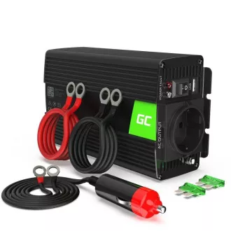 Green Cell Měnič napájení Power Inverter do auta 12V na 230V 300W / 600W