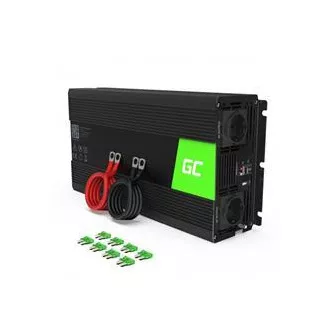Green Cell Power Inverter 12V to 230V 1500W/3000W Pure sine wave