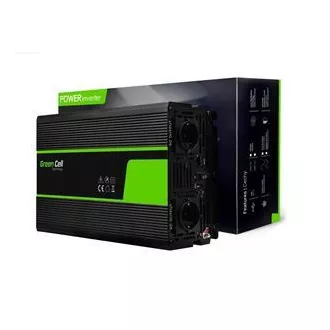 Green Cell Power Inverter 12V to 230V 1500W/3000W Pure sine wave