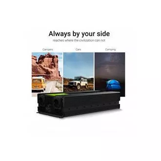 Green Cell Power Inverter 12V to 230V 1500W/3000W Pure sine wave