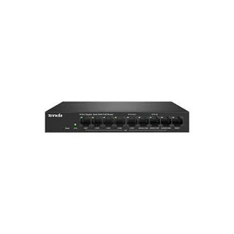 Tenda G0-8G-PoE - Gigabit PoE Router , 9x RJ45, MultiWAN, 8x PoE 802.3af/at, 10/100/1000Mbps
