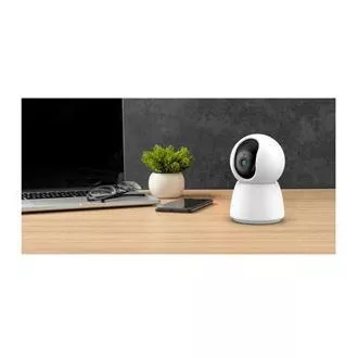 iGET HOME Camera CS4 White - bezdrátová vnitřní 2K kamera, Auto tracking, LAN port, zvuk