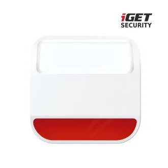 iGET SECURITY MP11 - Bezdrátová venkovní siréna pro alarm iGET SECURITY M6, napájení bateriemi nebo nap. adaptérem iGET SECURITY MP11 - Bezdrátová venkovní siréna pro alarm iGET SECURITY M6, napájení bateriemi nebo nap. adaptérem