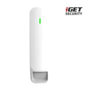iGET SECURITY MP31 - Bezdrátový záclonový pohybový PIR senzor pro alarm iGET SECURITY M6, výdrž baterie až 5 let