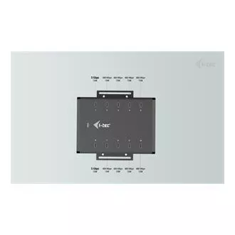 I-tec USB-C/USB-A Metal Charging+Data HUB, 15W per port, 10x USB-C, 180W