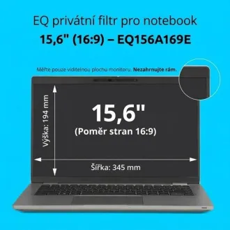 Kensington EQ privátní filtr pro notebook 15.6'' 16:9 Kensington EQ privátní filtr pro notebook 15.6'' 16:9