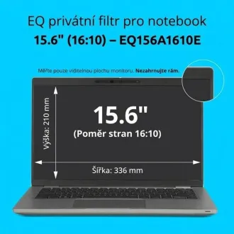Kensington EQ privátní filtr pro notebook 15.6'' 16:10 Kensington EQ privátní filtr pro notebook 15.6'' 16:10