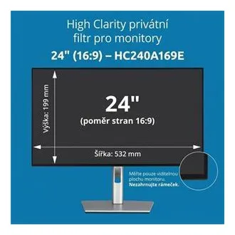 Kensington High Clarity privátní filtr pro monitor 24'' 16:9