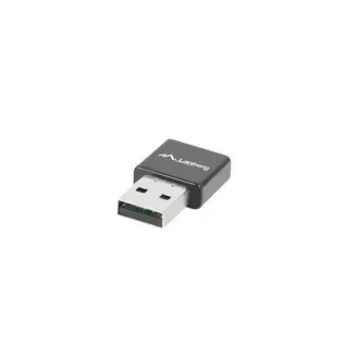 LANBERG USB ADAPTÉR BEZDRÁTOVÁ SÍŤOVÁ KARTA NC-0300-WI N300 2X INTERNÍ ANTÉNA