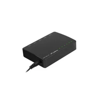 LANBERG SWITCH DSP2-1005-12V 5X 1GB/S UNMANAGED GIGABIT ETHERNET DESKTOP 12V LANBERG SWITCH DSP2-1005-12V 5X 1GB/S UNMANAGED GIGABIT ETHERNET DESKTOP 12V