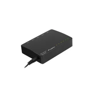 LANBERG SWITCH DSP3-1005-60W 5X 1GB POE+ (4 PORTY POE 30W/PORT MAX. 60W) UNMANAGED DESKTOP