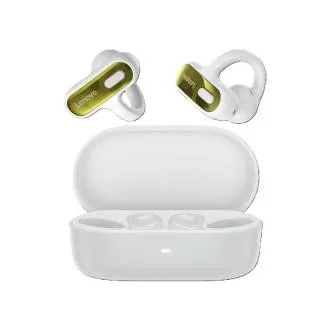 Lenovo Open-Ear Clip-on Earbuds X500 = True Wireless sluchátka v bílé barvě Lenovo Open-Ear Clip-on Earbuds X500 = True Wireless sluchátka v bílé barvě