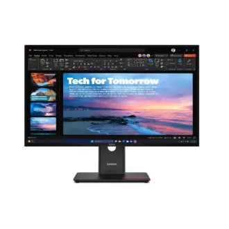 Lenovo LCD T27QD-40 27" IPS/2560x1440/6ms/350 cd/m2/1500:1/HDMI/2xDP/3xUSB-C/3xUSB/RJ45/Pivot/Tilt/VESA/černá