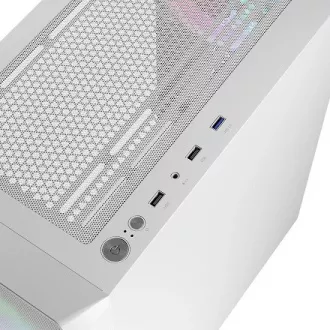 LOGIC PC skříň Portos ARGB MIDI 1x USB 3.0, 2x USB 2.0 + audio, bílá, bez zdroje LOGIC PC skříň Portos ARGB MIDI 1x USB 3.0, 2x USB 2.0 + audio, bílá, bez zdroje