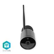 Nedis WIFICO41CBK - SmartLife Venkovní Kamera | Wi-Fi | 4K 3840x2160 | IP65 | Cloud / Micro SD | 5 V DC | Noční vidění