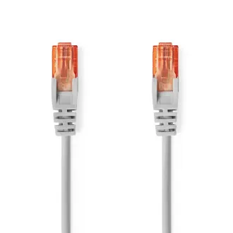 Nedis CCGL85230GY100 - Síťový Kabel CAT6 | RJ45 Zástrčka | RJ45 Zástrčka | U/UTP | 10.0 m | Kulatý | PVC | Šedá | Label Nedis CCGL85230GY100 - Síťový Kabel CAT6 | RJ45 Zástrčka | RJ45 Zástrčka | U/UTP | 10.0 m | Kulatý | PVC | Šedá | Label