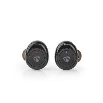 Nedis HPBT2400WT - Bezdrátová Sluchátka | Bluetooth | Až 16 hodin | Ovládání dotykem | Nabíjecí pouzdro | mikrofon