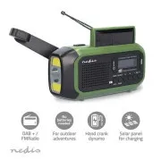Nedis SPPT2480BK - Reproduktor Bluetooth® Party | 240 W | Rukojeť | Párty osvětlení | Ekvalizér | Černá / Oranžová