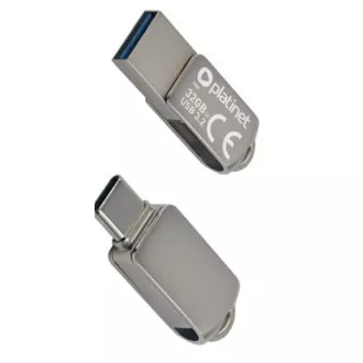 PLATINET flashdisk USB 3.2 METAL WATERPROOF DUAL USB-C USB-A 32GB PLATINET flashdisk USB 3.2 METAL WATERPROOF DUAL USB-C USB-A 32GB
