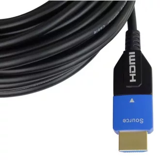 PremiumCord Ultra High Speed HDMI 2.1 optický kabel 8K@60Hz 4K@120Hz 20m zlacený