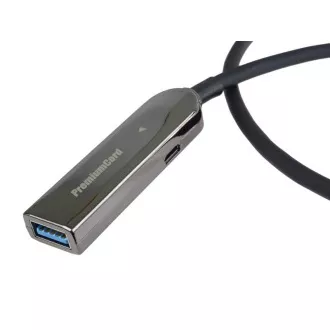 PremiumCord USB3.0 + 2.0 prodlužovací optický AOC kabel A/Male - A/Female 7m