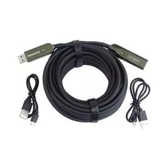 PremiumCord USB3.0 + 2.0 prodlužovací optický AOC kabel A/Male - A/Female 7m