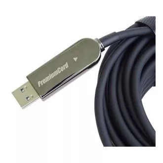 PremiumCord USB3.0 + 2.0 prodlužovací optický AOC kabel A/Male - A/Female 7m