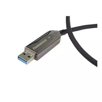 PremiumCord USB3.0 + 2.0 prodlužovací optický AOC kabel A/Male - A/Female 7m