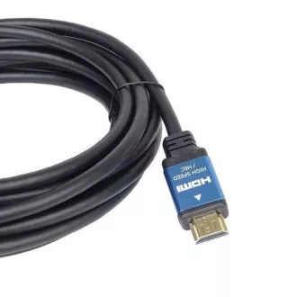 PremiumCord Ultra HDTV 4K@60Hz kabel HDMI 2.0b kovové+zlacené konektory 0,5m