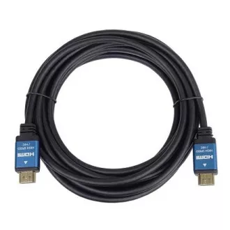 PremiumCord Ultra HDTV 4K@60Hz kabel HDMI 2.0b kovové+zlacené konektory 3m