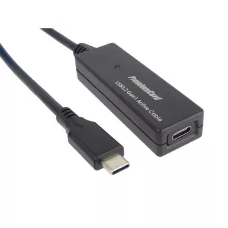 PremiumCord USB-C repeater a prodlužovací kabel Male-Female, 5Gbps 5m
