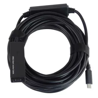 PremiumCord USB-C repeater a prodlužovací kabel Male-Female, 5Gbps 5m