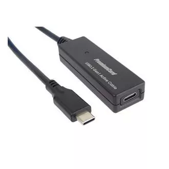 PremiumCord USB-C repeater a prodlužovací kabel Male-Female, 5Gbps 5m