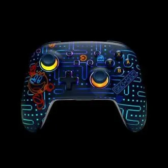 PowerA Bezdrátový ovladač pro Nintendo Switch - Pac Man, Neon Arcade, svítící PowerA Bezdrátový ovladač pro Nintendo Switch - Pac Man, Neon Arcade, svítící