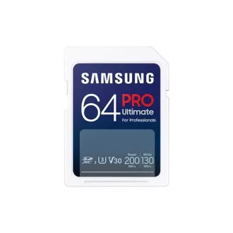 Samsung SDXC PRO ULTIMATE/SDXC/64GB/200MBps/UHS-I U3,V30 Samsung SDXC PRO ULTIMATE/SDXC/64GB/200MBps/UHS-I U3,V30