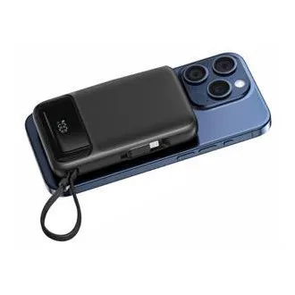 SWISSTEN POWER BANK 10000 mAh PD 20W S INTEGROVANÝMI KABELY USB-C A LIGHTNING (kompatibilní s MagSafe) SWISSTEN POWER BANK 10000 mAh PD 20W S INTEGROVANÝMI KABELY USB-C A LIGHTNING (kompatibilní s MagSafe)