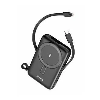 SWISSTEN POWER BANK 10000 mAh PD 20W S INTEGROVANÝMI KABELY USB-C A LIGHTNING (kompatibilní s MagSafe) SWISSTEN POWER BANK 10000 mAh PD 20W S INTEGROVANÝMI KABELY USB-C A LIGHTNING (kompatibilní s MagSafe)