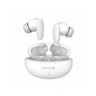 SWISSTEN BLUETOOTH TWS SLUCHÁTKA SONIC BÍLÁ