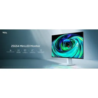 TCL 25G54 24,5" IPS FHD/5ms/450 nits/1300:1/144Hz/HDMI/DP/Tilt/VESA/Flicker Free/Low Blue Light