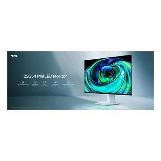 TCL 25G54 24,5" IPS FHD/5ms/450 nits/1300:1/144Hz/HDMI/DP/Tilt/VESA/Flicker Free/Low Blue Light