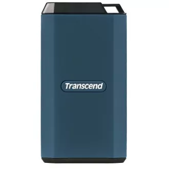 Transcend ESD410C 4TB, USB 20Gbps Type C, Externí odolný SSD disk (3D NAND flash), 2000MB/R, 2000MB/W, modrý