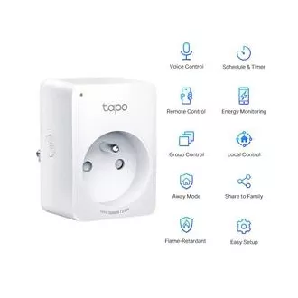 TP-LINK Tapo P110M - Mini chytrá Wi-Fi zásuvka s měřením spotřeby energie, MATTER