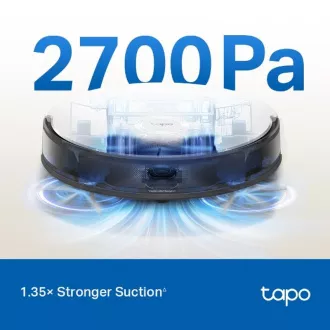 TP-Link Tapo RV20 Mop Plus MagSlim LiDAR - Vysavač robotický s mopem + vyprazdňovací stanice
