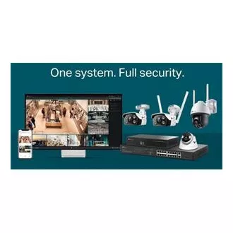 TP-Link VIGI C330(4mm) Bullet kamera, 3MP, 4mm, Full-Color