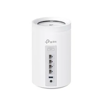 TP-Link Deco BE65(1-pack) BE9300 Třípásmový systém Mesh WiFi 7 pro celou domácnost, 4x 2.5GLAN, USB, 2,4/5/6GHz, HomeShi - Rozbalené